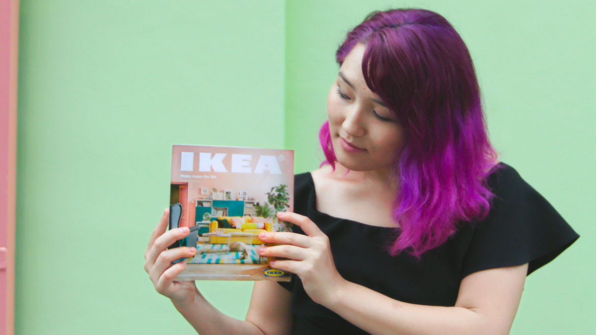 IKEAのカタログ(328ページ)をすべて暗記している女性