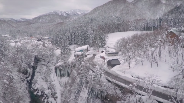 温泉はほとんど映ってないのに、とにかく温泉に行きたくなる「秋田」の絶景動画