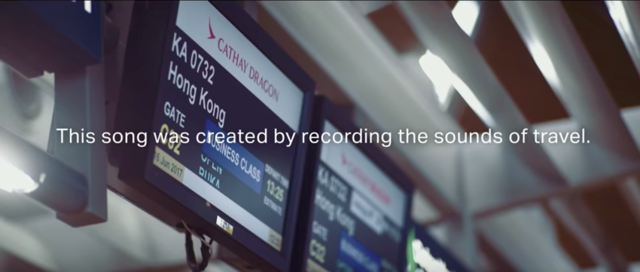 航空会社がサンプリングした「音のガイドブック」