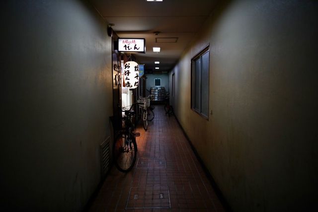 うす暗い通路の先にあった、大阪を代表するフワッフワ。