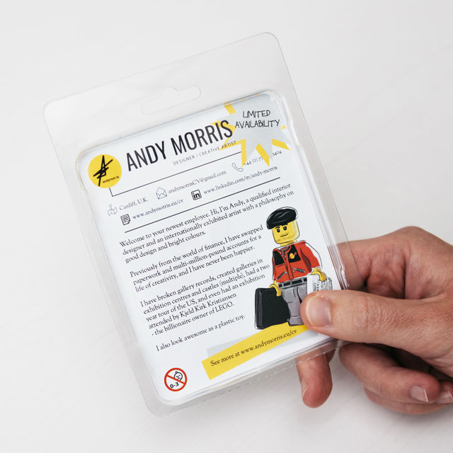 自己PRはLEGOで。これぞ、アーティストの履歴書。