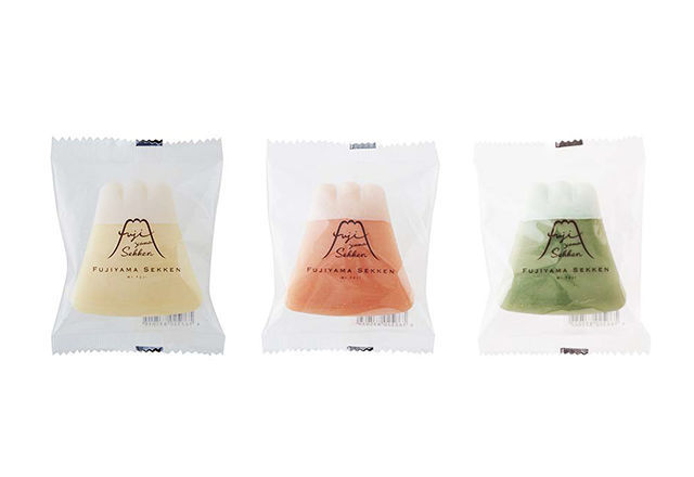 クッキー? いえ、ポップでかわいい富士山「石けん」です。