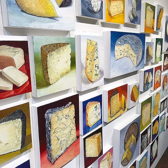 世界唯一の「チーズ画伯」が、全米の絶品チーズマップを製作中。
