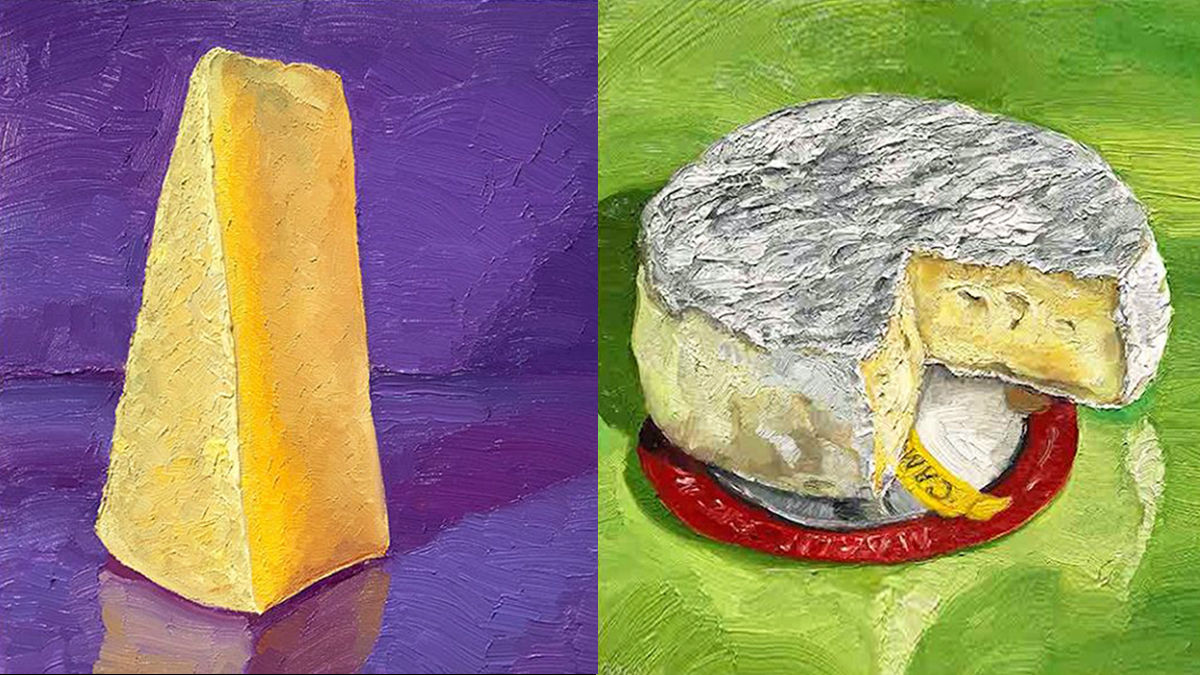 世界唯一の「チーズ画伯」が、全米の絶品チーズマップを製作中。