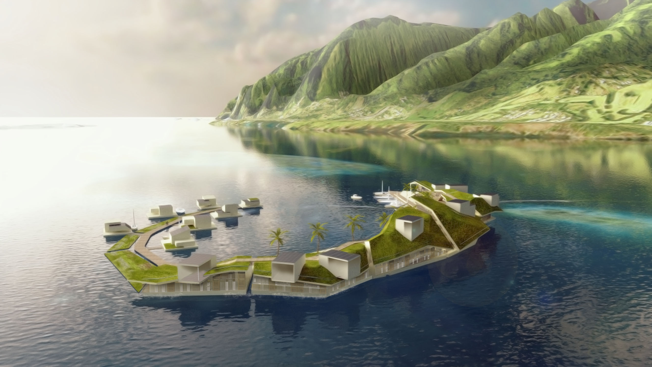 太平洋に浮かぶ「人工都市」が、2019年建設開始。