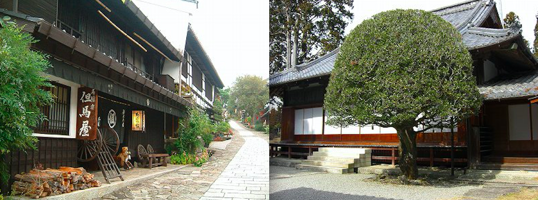 岐阜の「馬籠宿」で、江戸の旅人になる。
