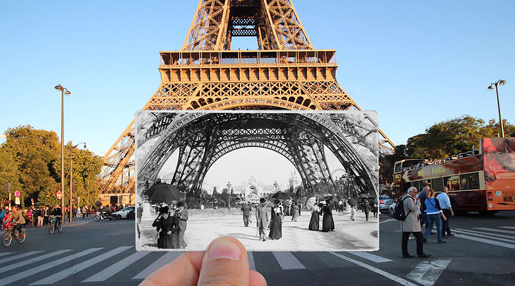 100年前と現代のパリを、写真でシンクロさせてみた | TABI LABO