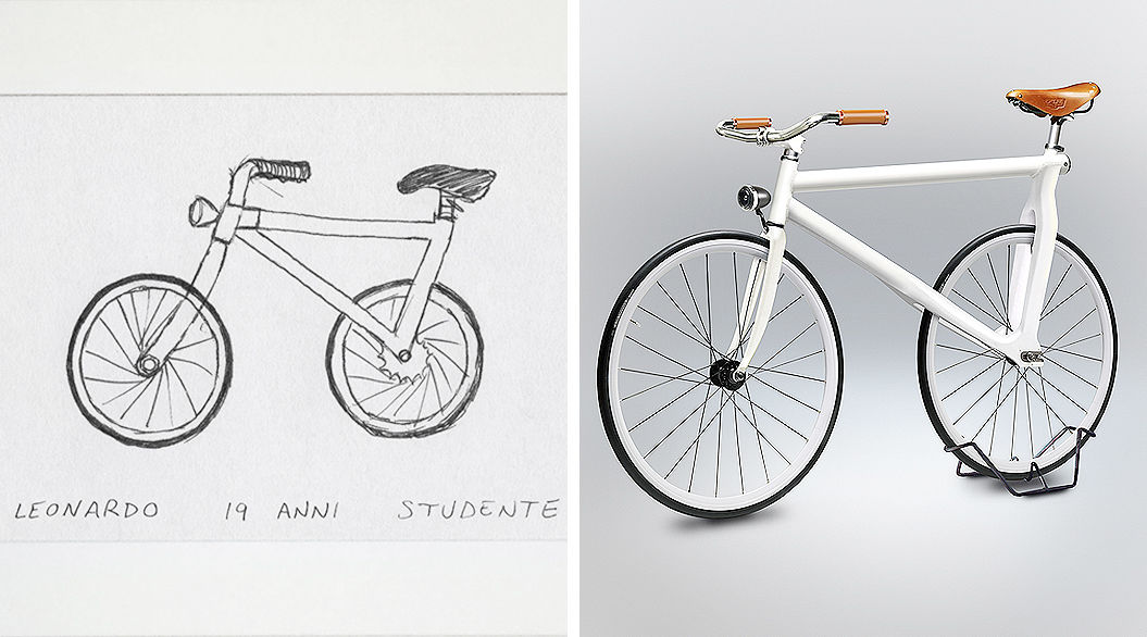 何も見ないで自転車を描いて イラストをcg化してみると 想像の斜め上をいくデザインだった Tabi Labo