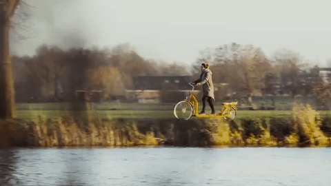 オランダ発　歩いて進む　自転車の新常識