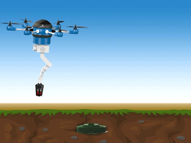 Дрон – сапер «Mine Kafon Drone»