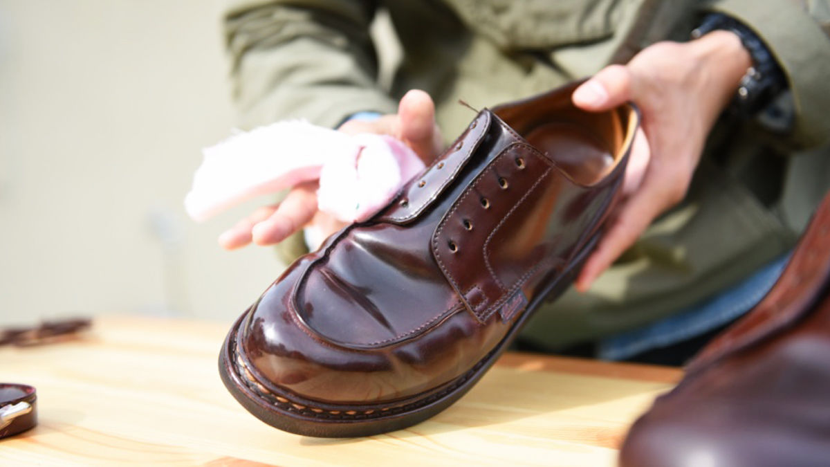 年履き続けるための 正しい靴磨き方法 を 職人に聞きました Tabi Labo