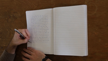 Leftybooks: Notebooks for Left-handed minds on Vimeo