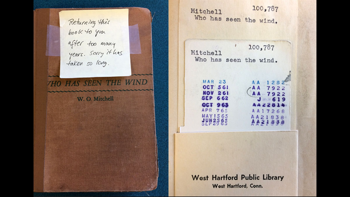 52年ぶりに図書館へ返却された本 アメリカ コネチカット州 ハートフォード図書館 Tabi Labo
