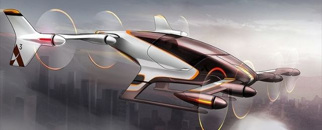 エアバスが開発中の「街乗り用」フライングカー